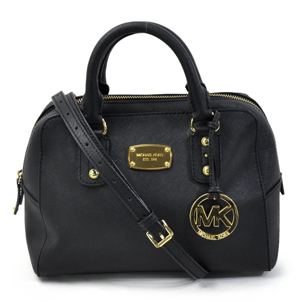 MICHAEL KORS SMALL BLACK HANDBAG- LIKE NEW